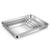 Stainless Steel Rectangular Serving Tray