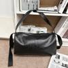 New Women's Handbags Trendy Retro Large Capacity PU Leather Shoulder Crossbody Bag Autumn and Winter Versatile Commuting Handbag