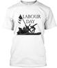 Labour Day 100% Cotton T-shirt Mens Tees Top Made In the USA T-Shirt Tee Top Unisex