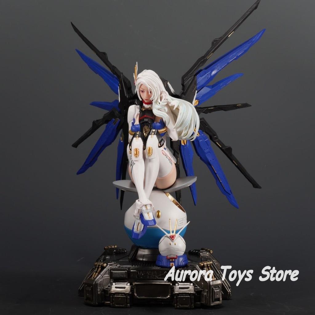 36cm Anime Figure Mobile Suit Girl Figure GUNDAM Girl Figure Action Figures Pvc Statue Collection Model Toys Gifts