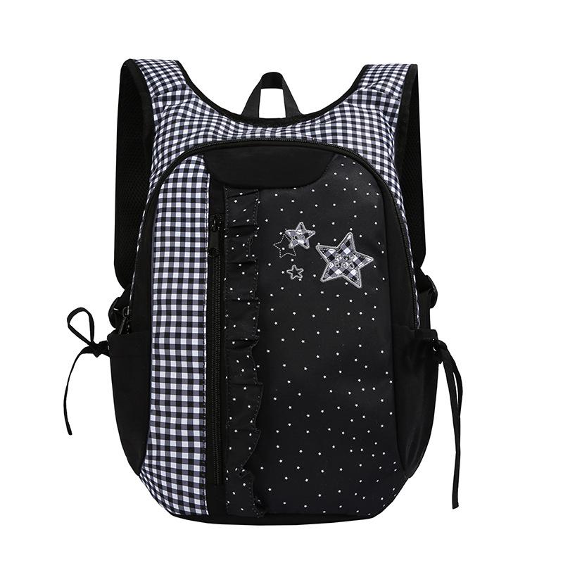Schoolbag High-value Student Schoolbag Niche Lightweight College Style Backpack Fashion Versatile Class Tutoring Casual Backpack