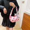 Strawberry Bear Armpit Bag Plush Love Shoulder Bag Handbag Cute Children's Handbag