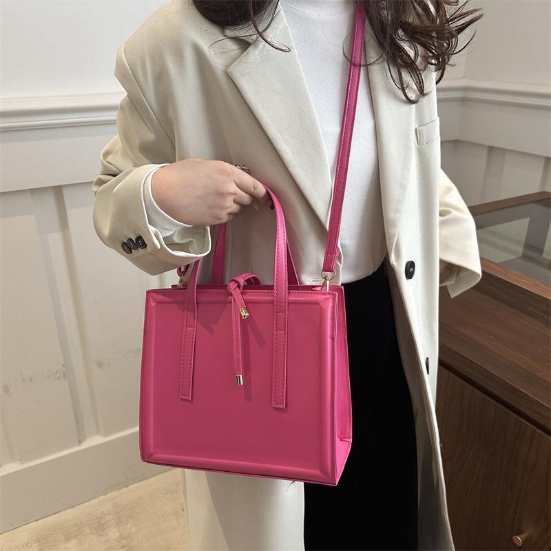 Urban simple shoulder bag small fresh fashion elegant messenger bag personality large capacity handbag women