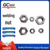 Hexagonal Carbon Steel Welding Nut, Natural Color, M4-M16