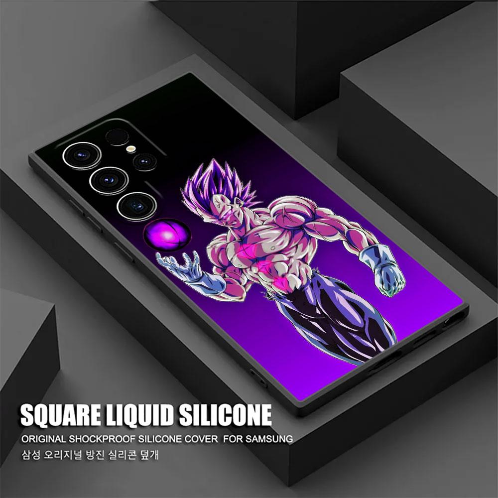 Dragons Balls Super Vegeta Ultra Ego Phone Case For Samsung Galaxy S25 S24 S23 S20 S21 FE S26 S22 Ultra 5G S26 Plus S25FE Cover