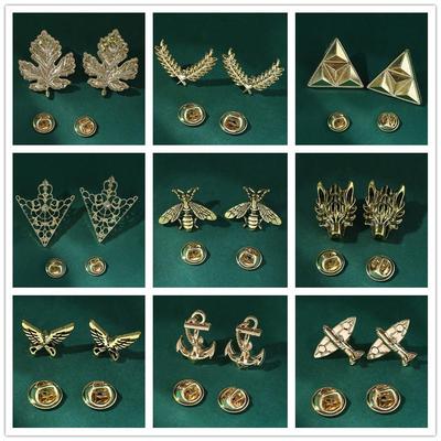 "Men's Korean Bee Brooch Collar Pin for Suits"