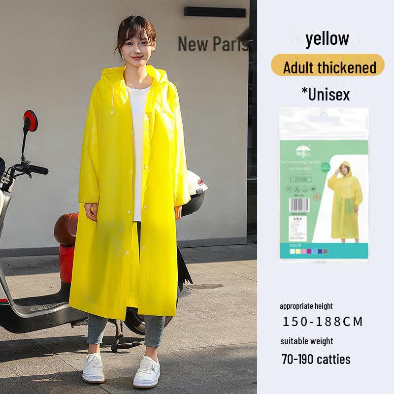 "Children's Full-Body Rainstorm-Proof Disposable Raincoat for Boys and Girls with Backpacks"