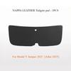 Anti Kick Pads for Tesla Model Y Juniper 2025 Whole Car Nappa Leather Interior Decoration Rear Seat Backrest Mats Accessories