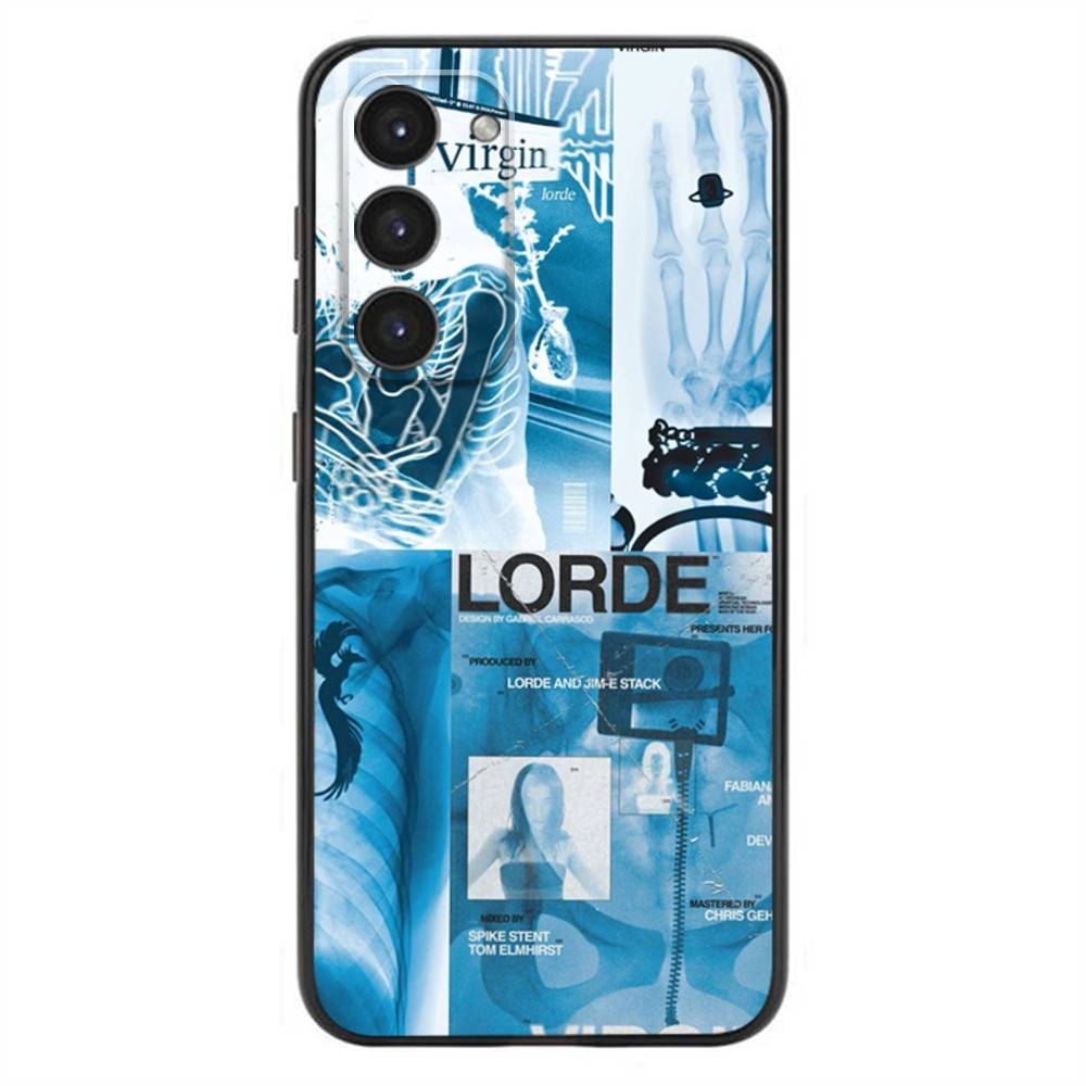

L-Lorde V-Virgin Singer Phone Case For Samsung Galaxy A20,21s,22,31,32,52,53,72,73,80,91 Soft Liquid Silicone Black Cover SamsungA135G