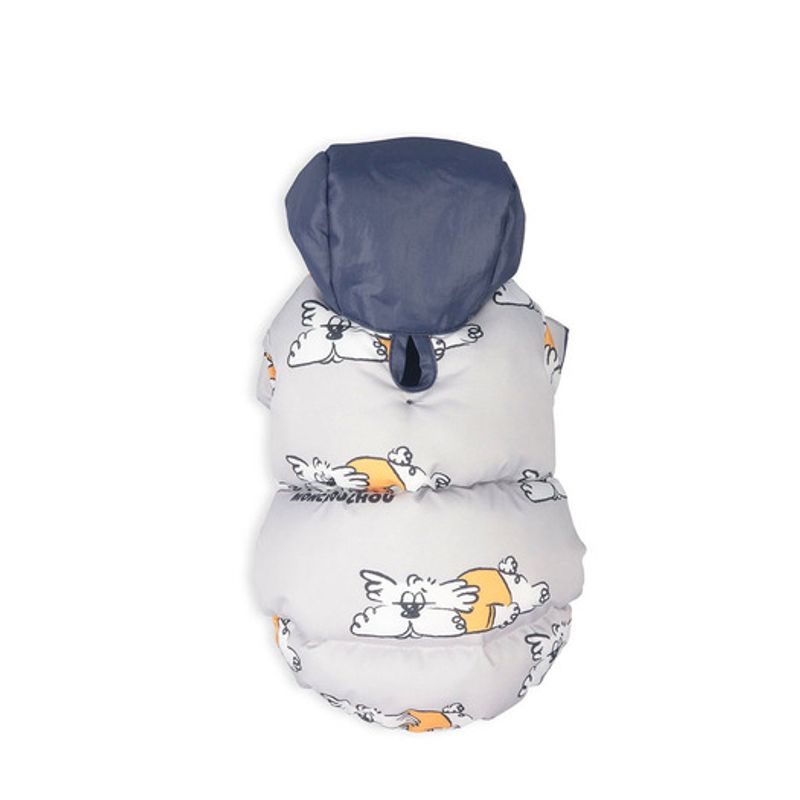 MONCHOUCHOU Schläfriger Hund Wendbare Jacke