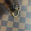 [Pre-Owned] Neverfull Mm Checkered Coated Canvas With Leather Trim Tote Bag - Very Good #W0D97T