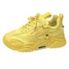 Spring Women's Sneakers Green Breathable Mesh Platform Chunky Sneakers Women Sports Shoes Thick Sole Walking Sneakers Woman Shoe