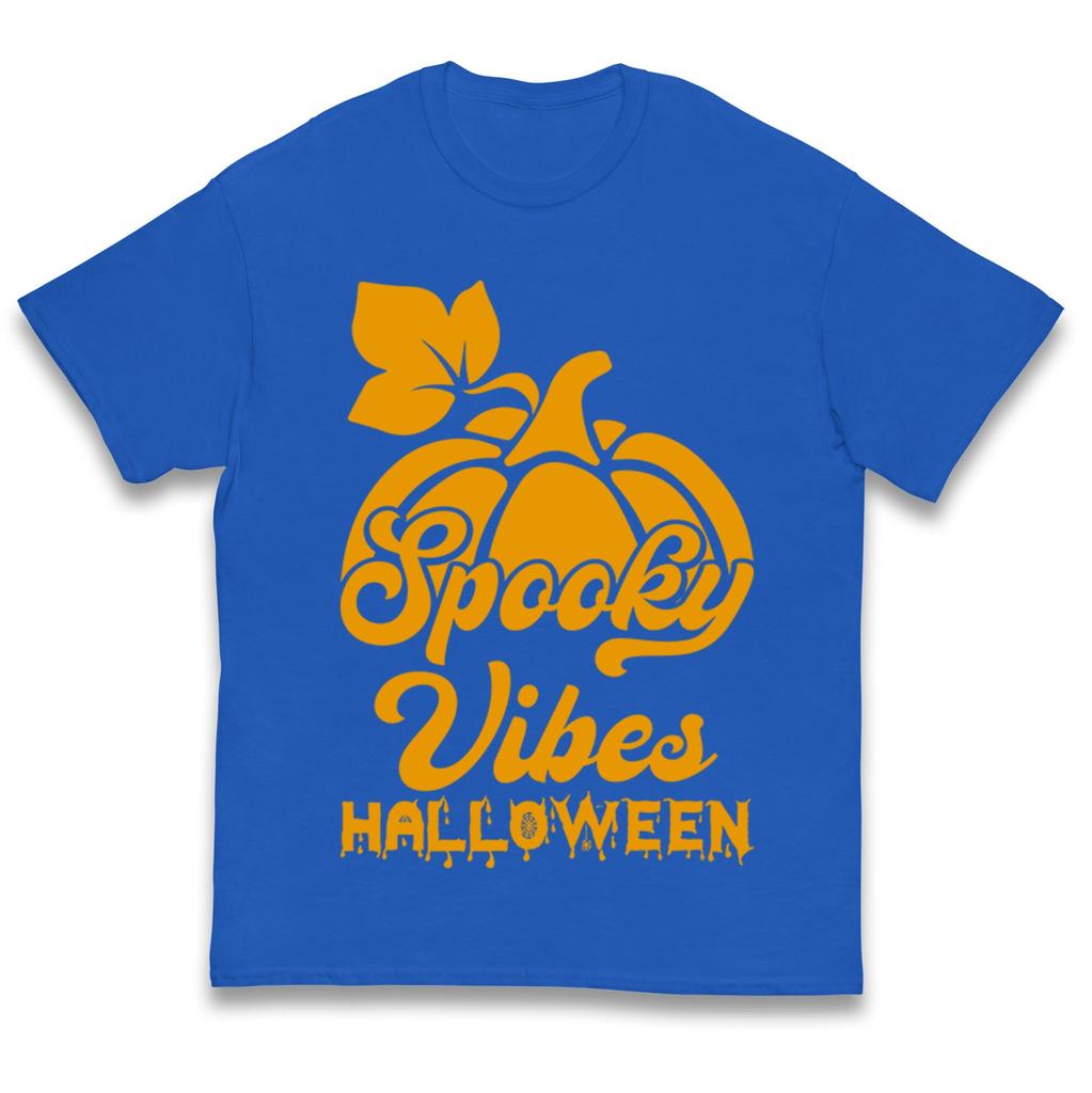 Gruselige Vibes Halloween Kinder T-Shirt