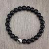 Chinese Style Turquoise Tai Chi Beaded Elastic Bracelet for Women – Unique and Simple Design