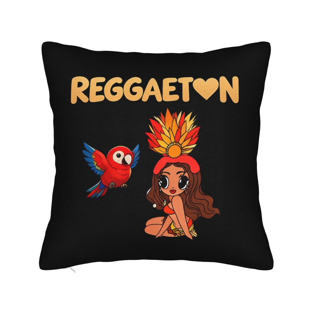 Karol G New Album Retro Pillow Cover  Kawaii Pillow Case For Sofa Home Decor Custom Pillowcases Birthday Gift