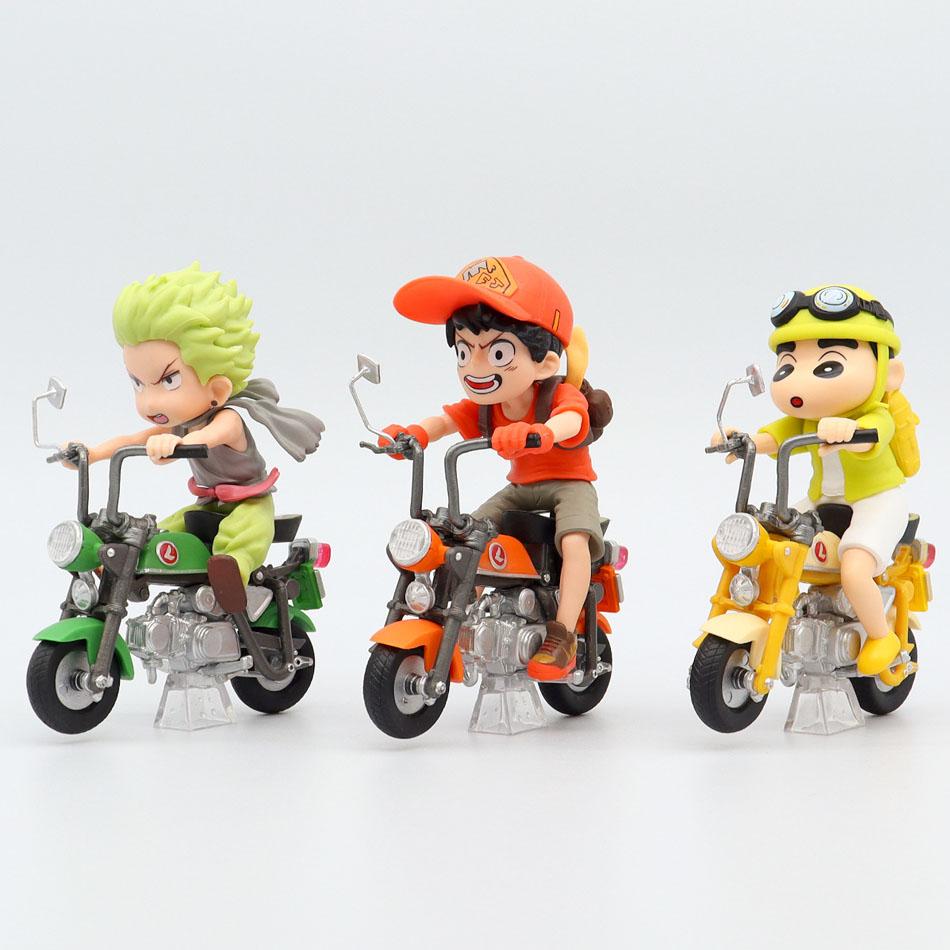 13cm Dragon Ball Z Anime Figur Son Goku Herr der Schildkröten Lokomotiven PVC Action Kame Sennin Motorrad Spielzeug für Kinder Sammler