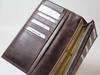 Police Multifunctional Leather Long Wallet with Italian Brand Sunglasses (D.Brown)