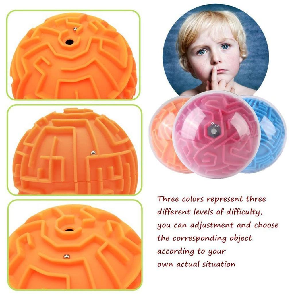 3D  Memory Sequential Maze Ball Puzzle Toy Gifts For Kids Adults