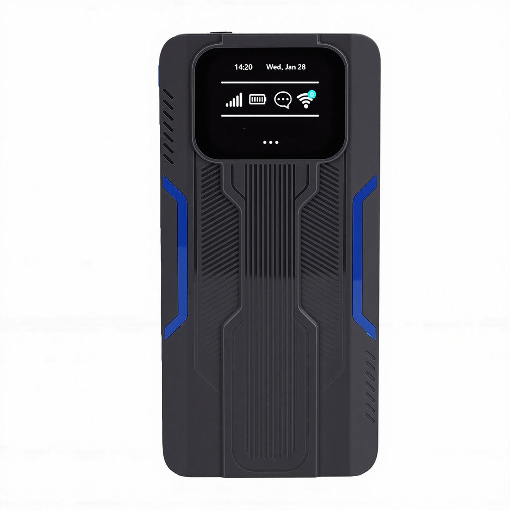 Travel Router, Portable WiFi Hotspot, 4G LTE Mobile Hotspot, Portable Travel WiFi Router Power Bank 2 in 1 WiFi6 300M Dual Band Connects Up to 10 Devi
