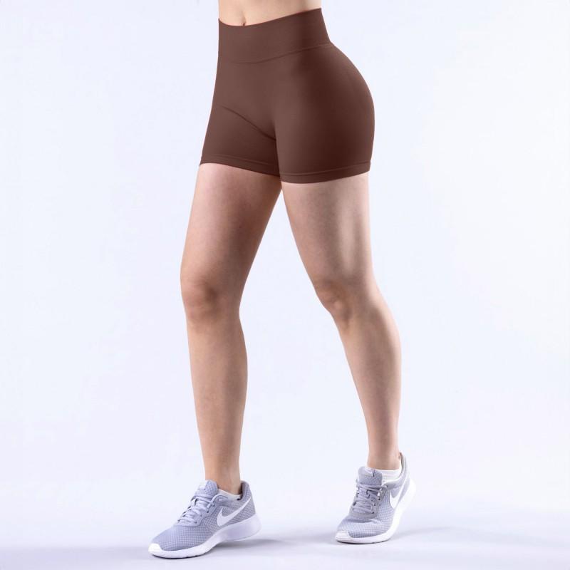 High-Waisted Low-Waisted Yoga Shorts Leggings Women Seamless Stretch Butt-Lifting Quick-Dry Fitness Wear