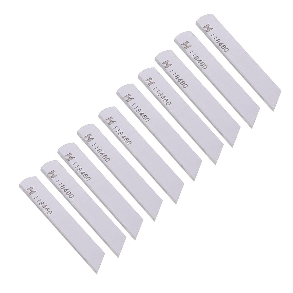 Sewing Machine Lower Knife 10 Pieces High Hardness Steel Replacement for Juki MO-2414 Spare Part