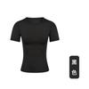 Womens Breathable Quick-Dry Yoga T-Shirt Short Sleeve Loose Fit Athletic Top Running Gym Workout Summer