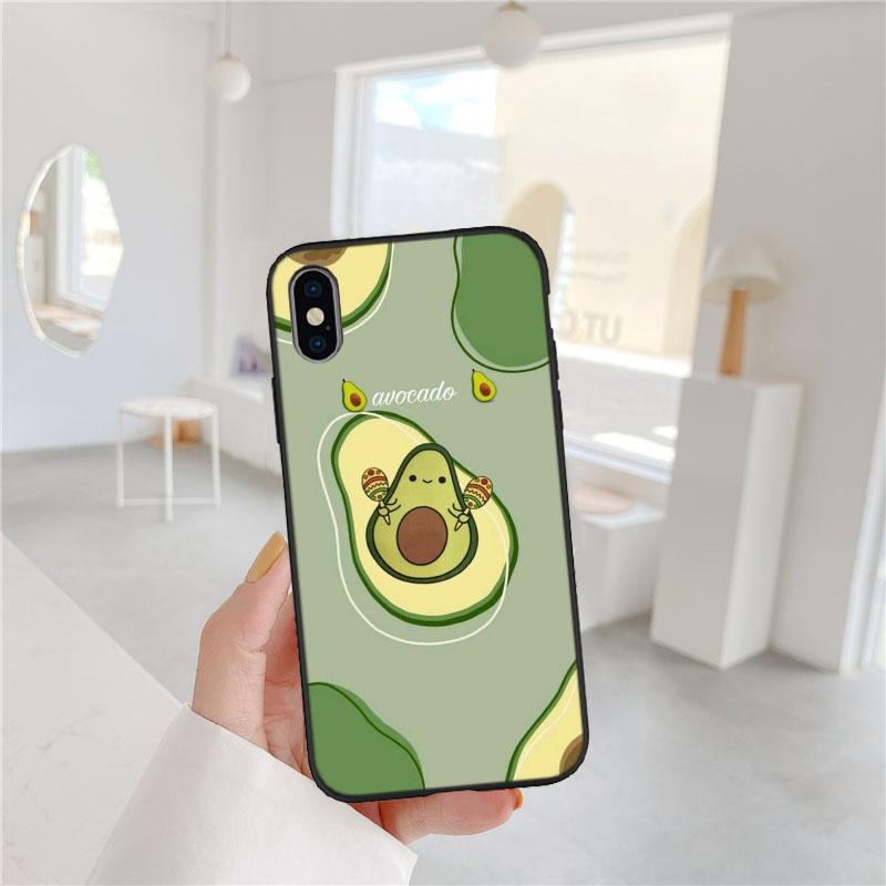 CJ13 Avocado fruit art Soft Shell Phone Case for Xiaomi Xiaomi Poco M4 M5 M6 M7 X3 X6 X7 F8 Ultra Pro GT NFC