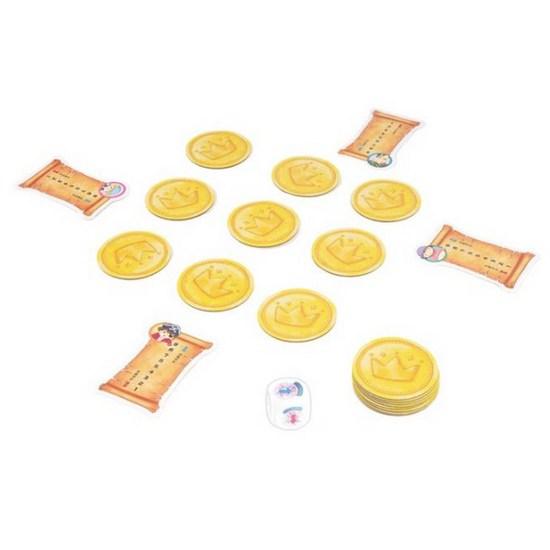 Dazzle Edu Board Game Thinking Adventure Little Pirate and Magic Gold Coin, Popular Korean Game