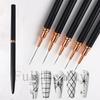 New nail art tools 5 sets Japanese ultra-fine nail art pull line pen hand-painted set