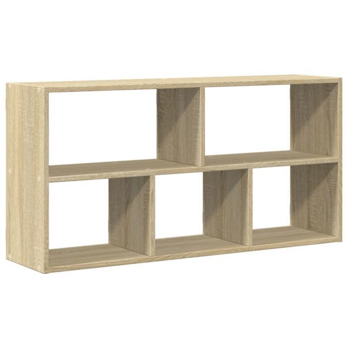 VidaXL Wall Shelf Sonoma Oak 100x25x50 Cm Engineered Wood 853274