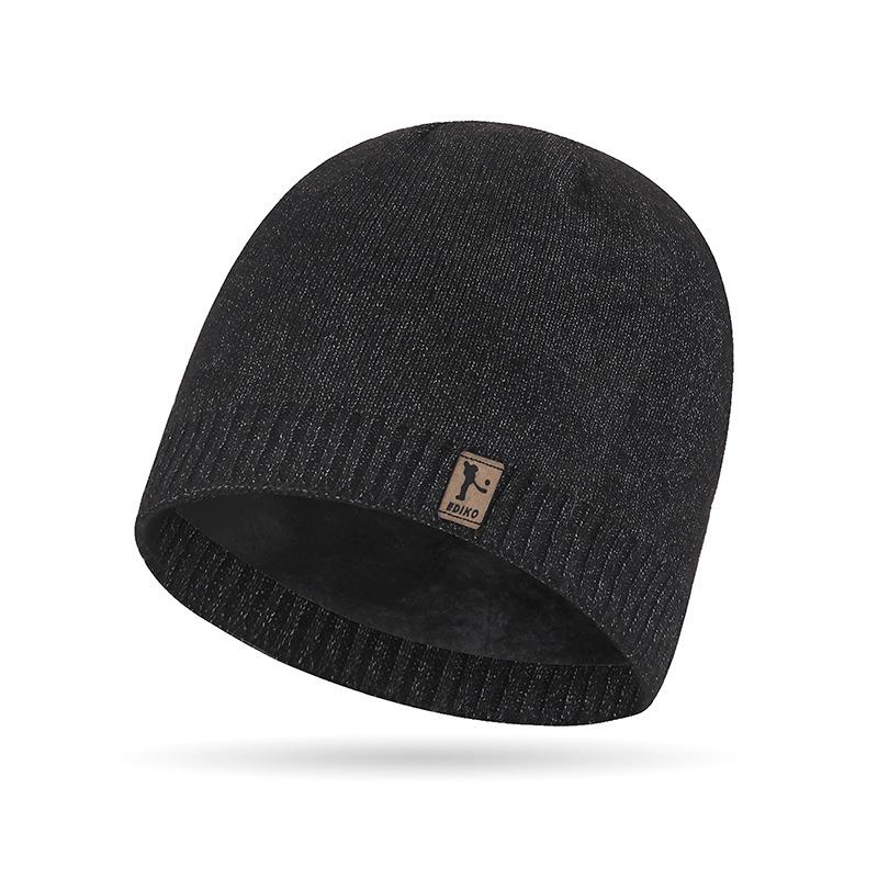 Korean Style Trendy Knit Beanie - Velvet Warm Winter Outdoor Casual Hat