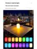 Portable Multicolor LED Table Lamp for Outdoor, Bar, Restaurant, Hotel, and Indoor Night Use