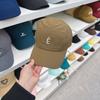 Minimalist Baseball Cap - Quick-Dry Embroidered Letter E Soft Top Sun Hat for Women & Men