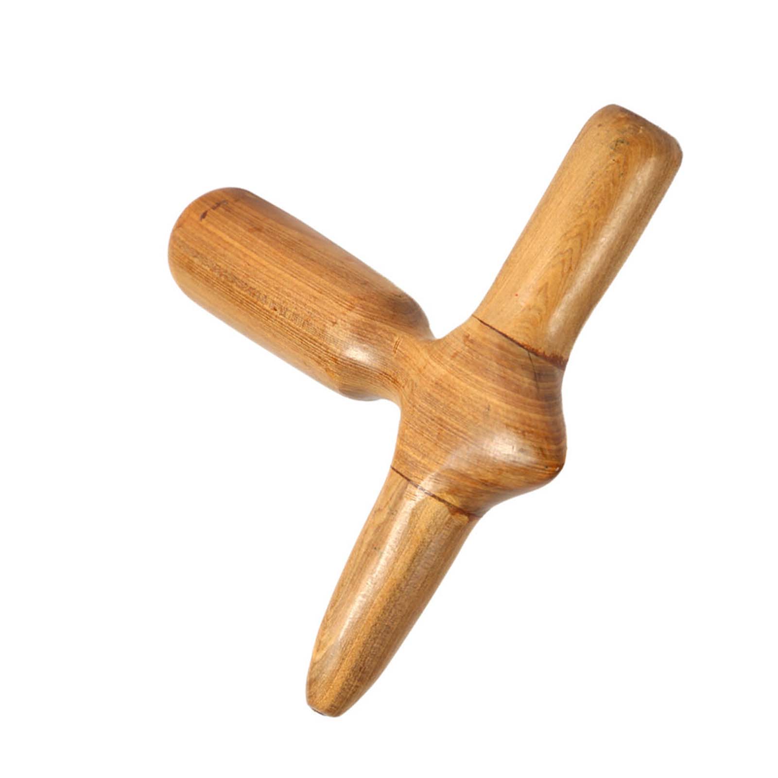 Fragrant Wood Thai Reflexology Massager Relaxation Therapy Hand Massage Foot Massage Stick (#3) чёрный