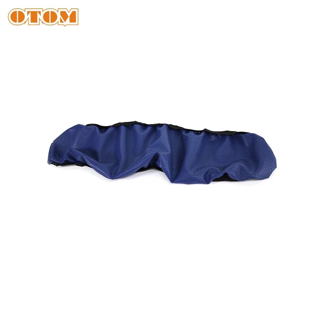 

OTOM Motorcycle Seat Cover Waterproof Cushion Set Package Nonslip Gripper Soft For HUSQVARNA 2023-2024 FC FE FX TC TE TX 125-501 синий