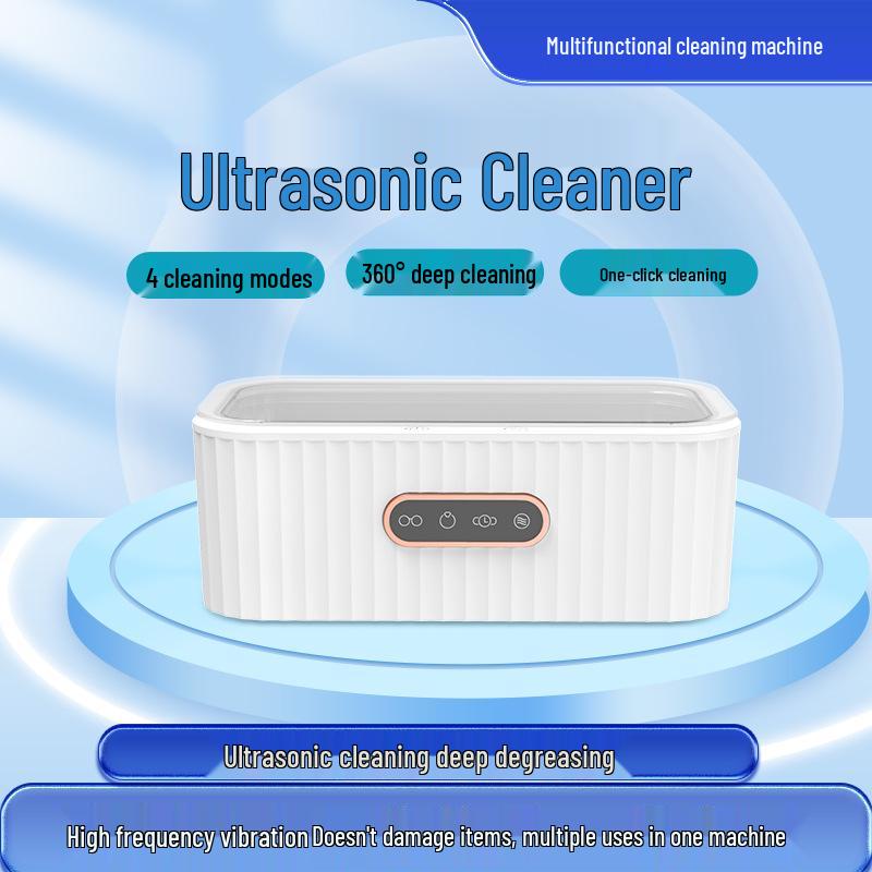 Portable Ultrasonic Cleaner for Jewelry, Makeup Brushes, and Glasses