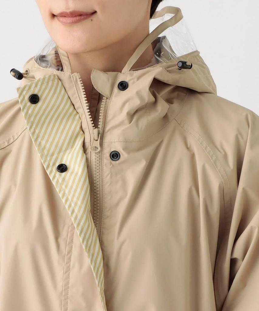 Afternoon Tea Living JK16 Beige Raincoat/Poncho Tent-Line Raincoat,