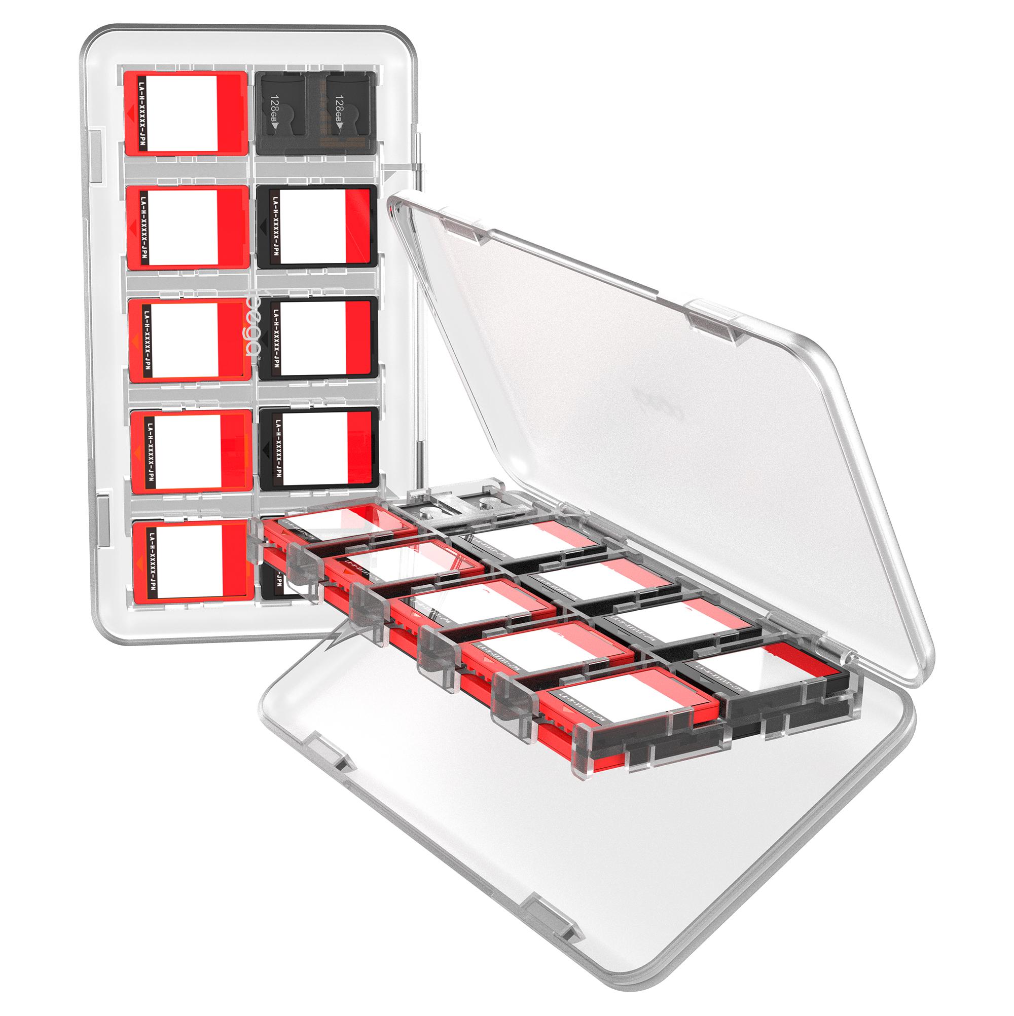 

IPEGA PG-SW2096 For Nintendo Switch 2 Game Card Case Storage Box with 20 Game Slots + 2 TF Card Slots A