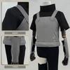 Naruto Anbu Vest Cosplay Costume, Anbu Uniform Vest for Uchiha Itachi & Hatake Kakashi Role Play