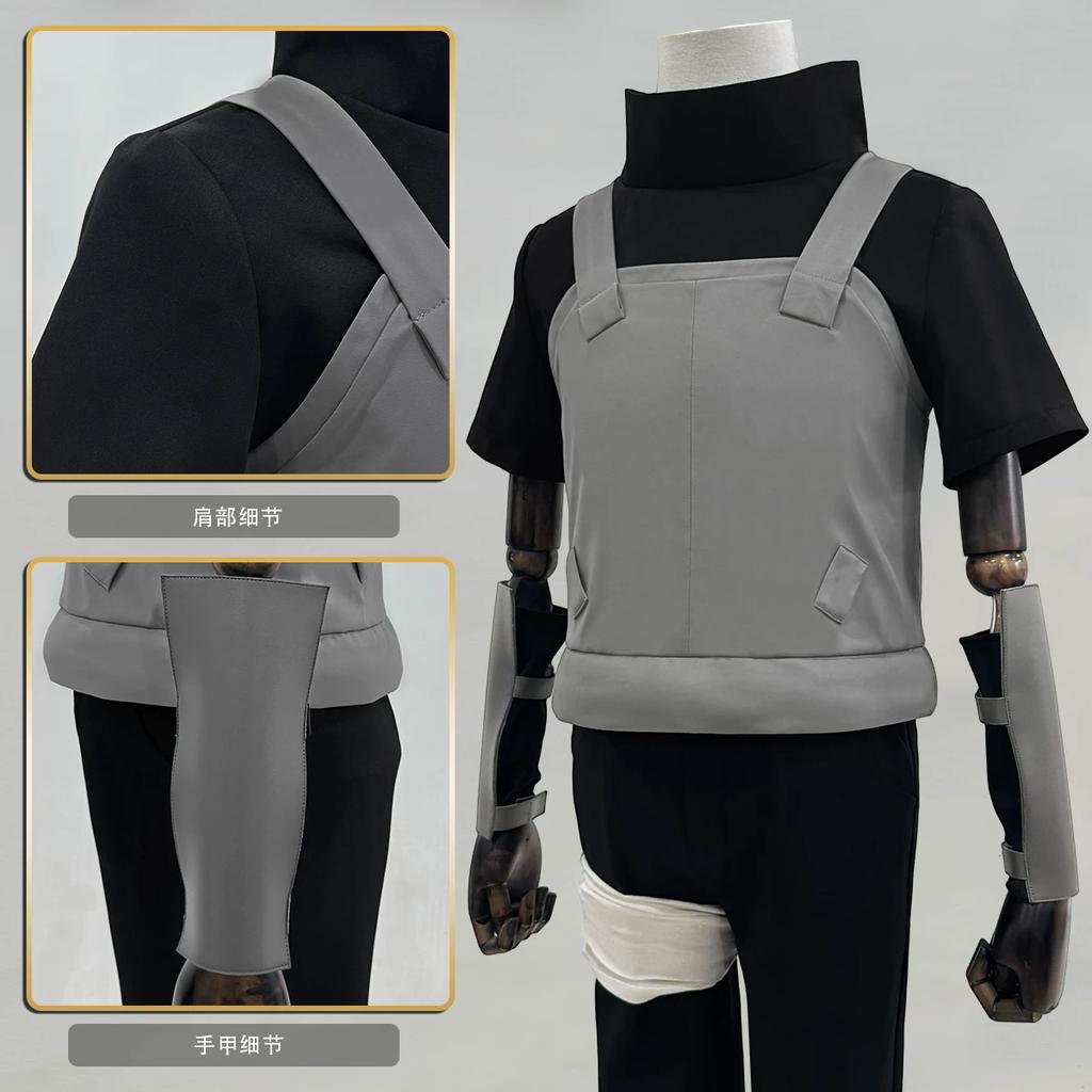 Naruto Anbu Vest Cosplay Costume, Anbu Uniform Vest for Uchiha Itachi & Hatake Kakashi Role Play