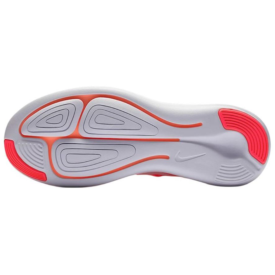 Nike LunarStelos Comfortable Versatile Non-Slip Wear-Resistant Rebound Low-Top Casual Running Shoes Women Sneaker Red Orange 844736-604