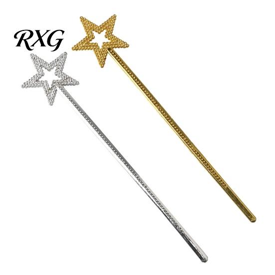 Star Wand for Kids 13 Inches Fairy Kids, Sparkly Rhinestone Magical Stick, Princess Halloween Dress Up Accessories Angel Role Play Costume Birthday