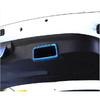 For Jeep Renegade 15-2023 Blue Titanium Tailgate Trunk Handle Lock Frame Trim