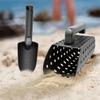 Plastic Metal Detector Shovel Rust Resistant Compact Detecting Sifter Versatile Manual Sand Scoop Shovel for Outdoor Beach ABS