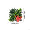 25x25cm Grass Simulation Wall Panel for Decorative Use in Study Areas
