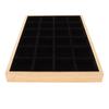 Jewelry Storage Display Trays Multipurpose 24 Grids Jewelry Tray for Ring Earring Bangle Bracelet