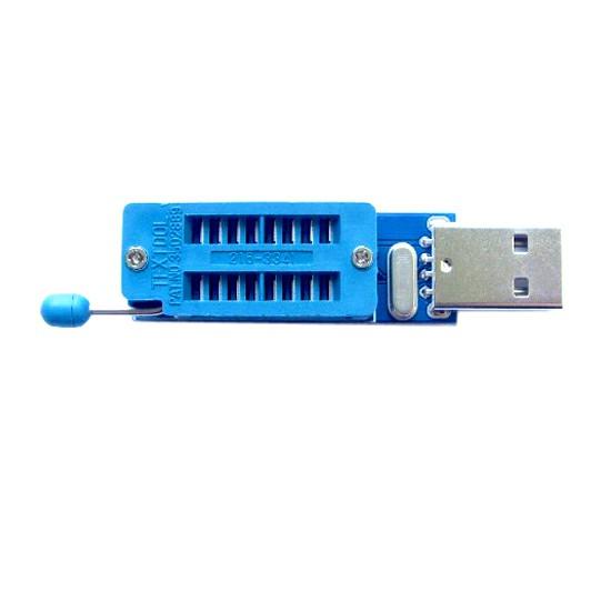 

CH341 USB Interface AT24CXX Chip Programmer EEPROM Reader/Writer CH341T 10*10*2 білий