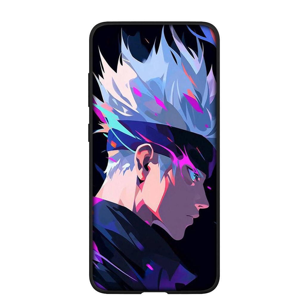 Phone Case for Samsung Galaxy S25 S24 S23 iPhone 16 15 Xiaomi Redmi Note 14 13 12 16E X 11 Pro Max Moto Huawei Gojo Satoru Poster Jujutsu Kaisen Cover