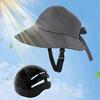 Bicycle Helmet Hat Shaped Helmet Fishing Hat Sun Hat Helmet Hat Type Helmet Cap for Women'S Cycle E