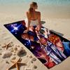 proof beach towel with a Kuroko's Basketball2 pattern - soft,absorbent,quick-drying,machine washable - perfect for swimming,camping,bathing